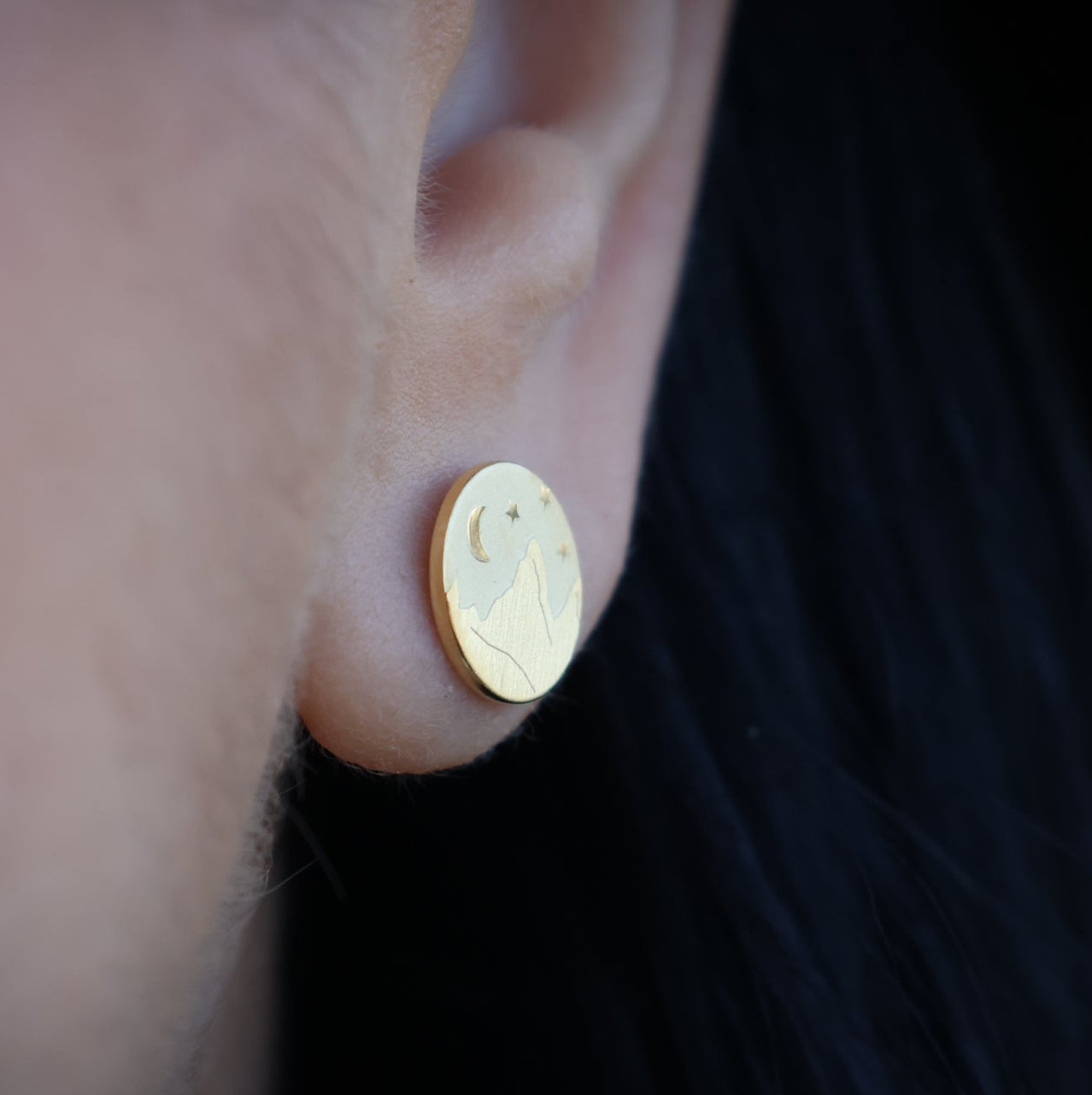 Boucles d'oreilles Une nuit étoilée